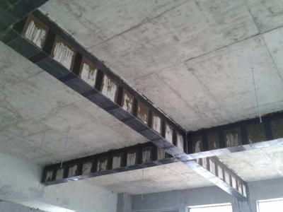 梁碳纤维加固